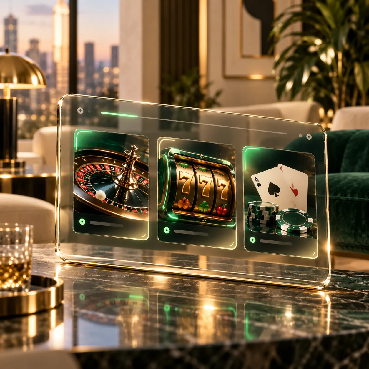 Dispositivos con juegos de casino